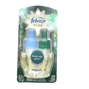 FEBREZE PLUG FRESH CUT PINE LIMITED EDITION AIR FRESHENER REFILL NEW